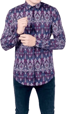 Mens Batik Shirt