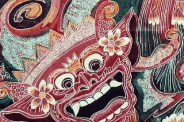 Barong Bali Batik Motif