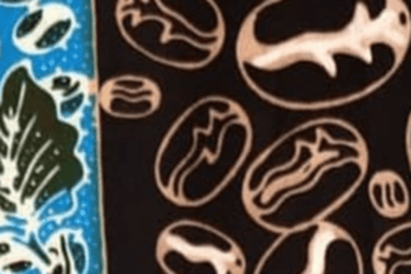 Biji Kopi Batik Motif