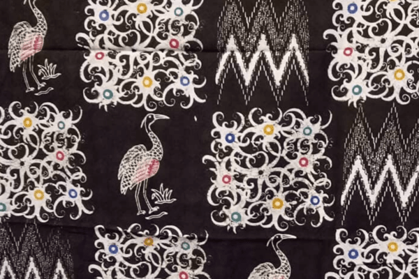 Kuntul Perak Batik Motif