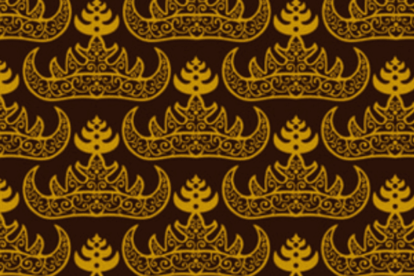 Mahkota Siger Batik Motif