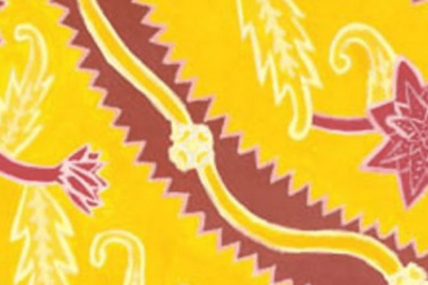 Tabir Tanjung Batik Motif