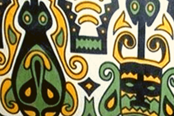 Ukir Sentani Batik Motif